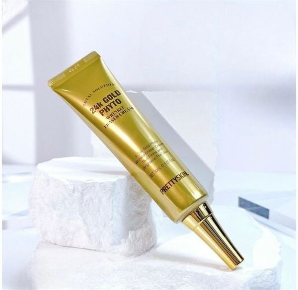 Крем для разглаживания морщин с 24-каратным золотом «Total Solution 24K Gold Phyto Wrinkle Eraser Cream» | Pretty Skin