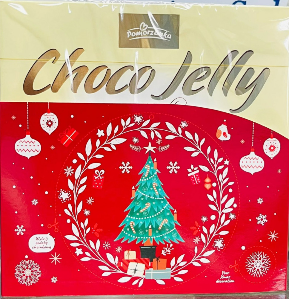 Желе со вкусом апельсина в шоколаде «ChocoJelly Pomorzanka»