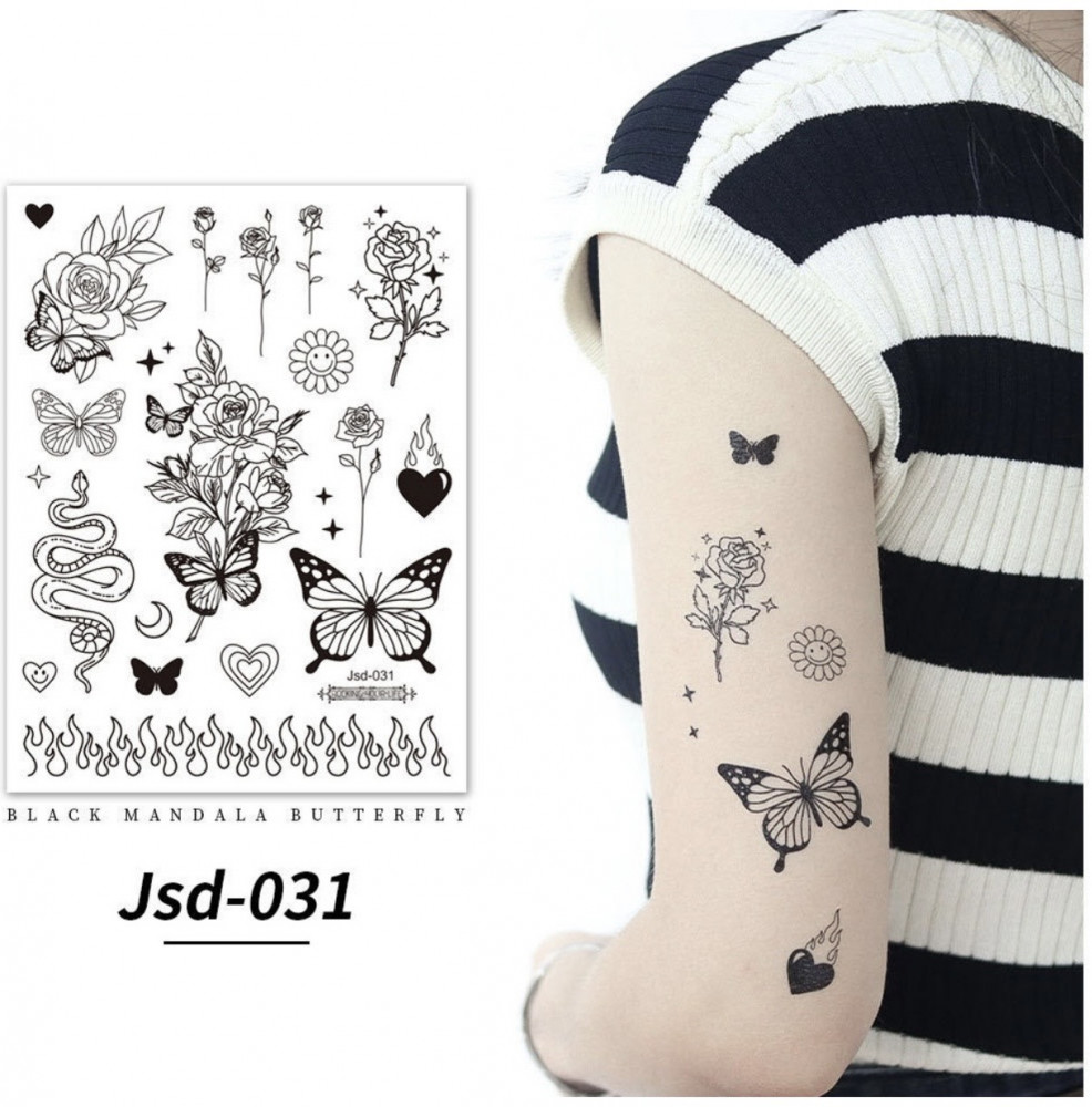 Набор временных татуировок