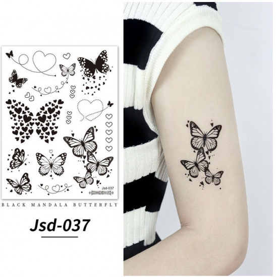 Набор временных татуировок