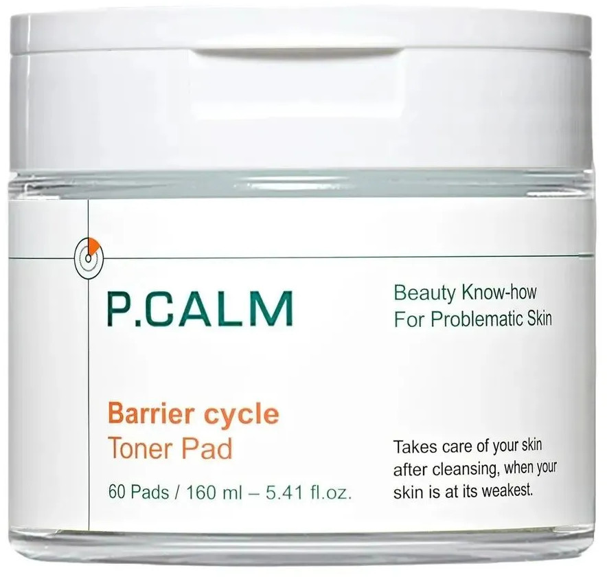 Тонер-пэды для лица Barrier Cycle Toner Pad | P.Calm