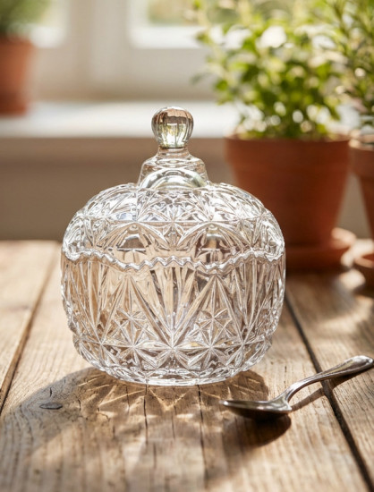 Сахарница-конфетница с крышкой «Изящность»