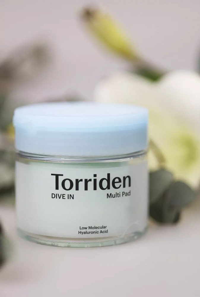 Пэды для лица «Dive In Low Molecular Hyaluronic Acid Multi Pad» | Torriden