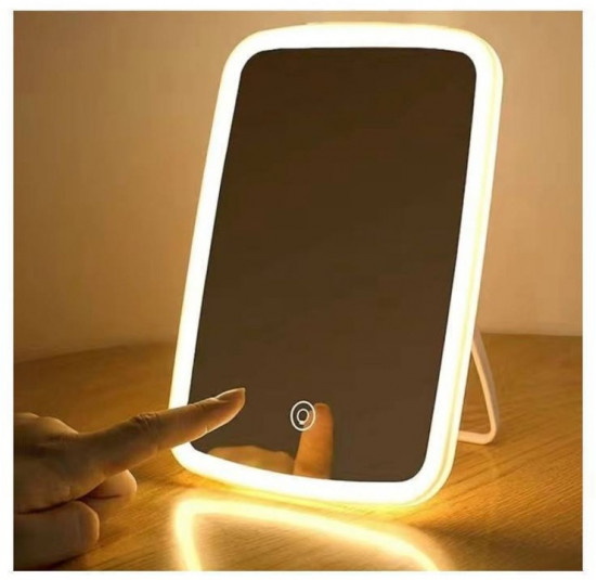 Зеркало настольное косметическое с подсветкой