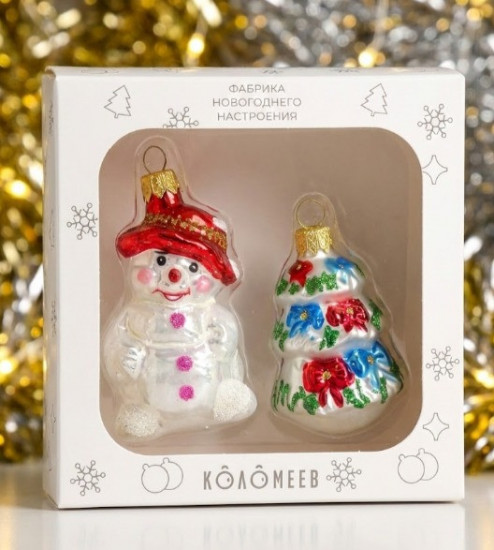 Набор новогодних украшений