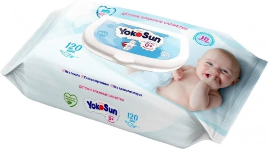 Салфетки влажные детские