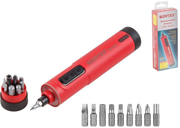 Отвертка аккумуляторная | WORTEX