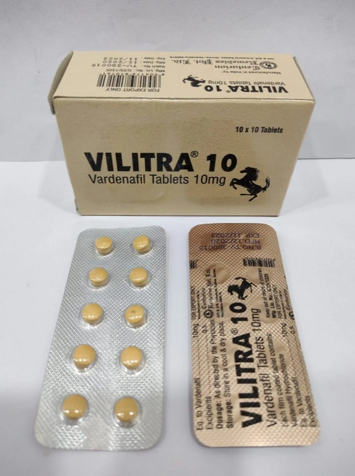 Препарат для усиления потенции и продления полового акта «Vilitra 10»