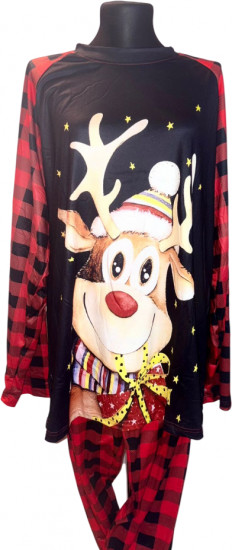 Комплект-двойка женская с оленем