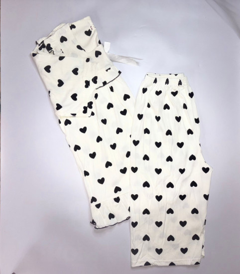 Комплект-двойка женская «Большое чёрное сердце»