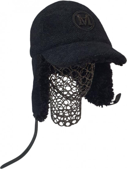 Бейсболка женская меховая