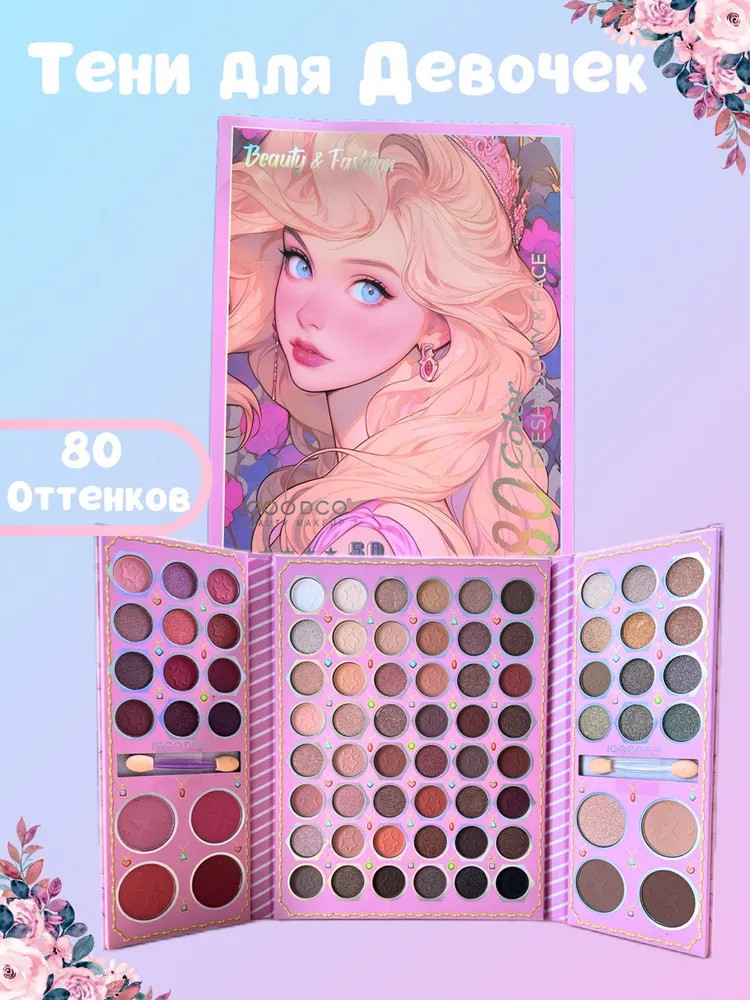 Набор теней для подростков «MimiFox»