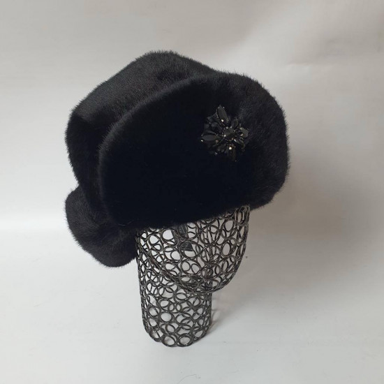 Мини-ушанка женская