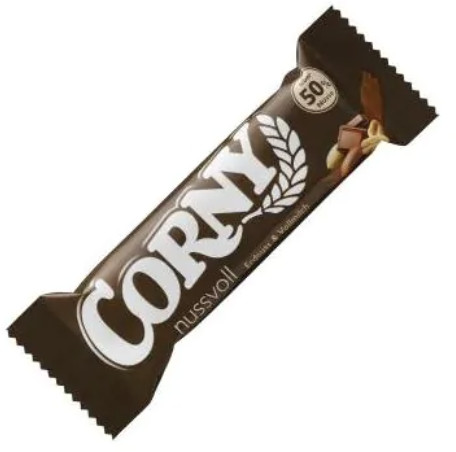 Батончик с арахисом и цельным молоком «Corny Nutty»