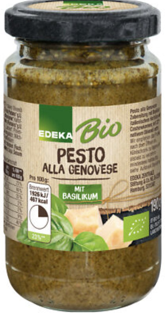 Песто органический по-генуэзски с базиликом | Edeka