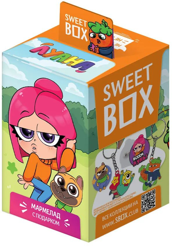 Мармелад с игрушкой «Луана» | Sweet box