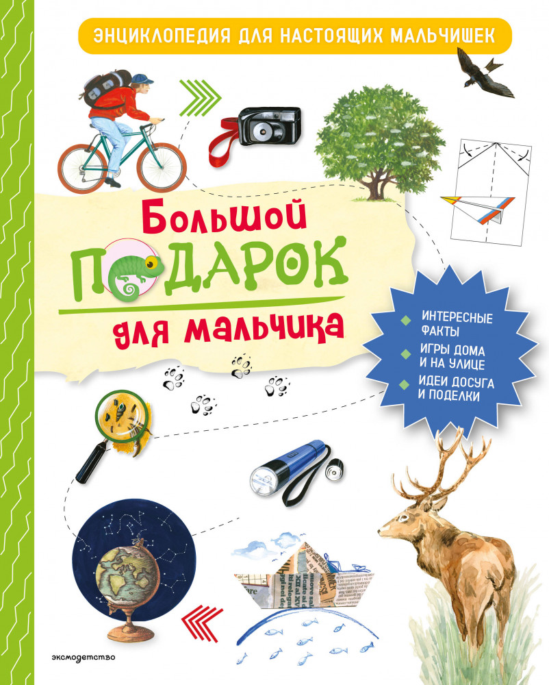 Большой подарок для мальчика. Энциклопедия для настоящих мальчишек | Атласы и энциклопедии