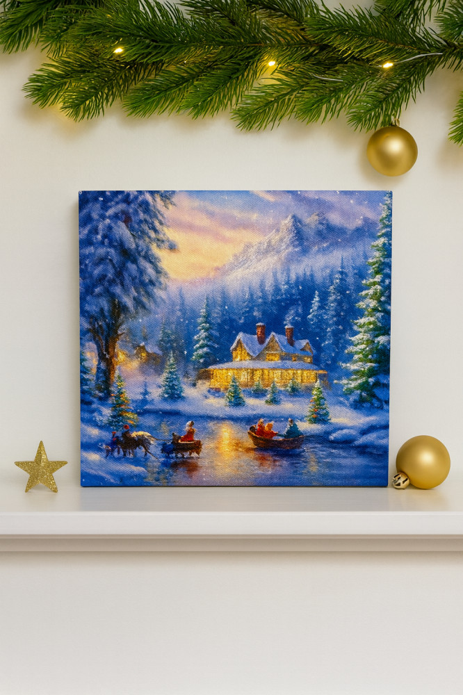 Картина на холсте «Зимняя сказка»