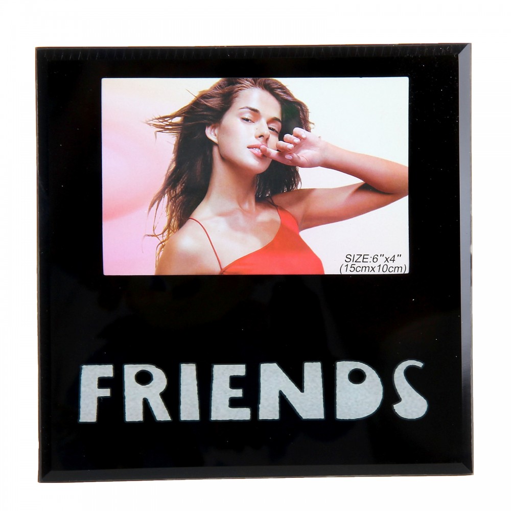 Фоторамка «Мои друзья» черный, 10 х 15 см