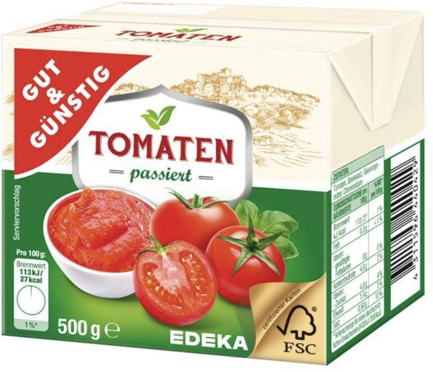 Томаты протёртые | Gut&Günstig