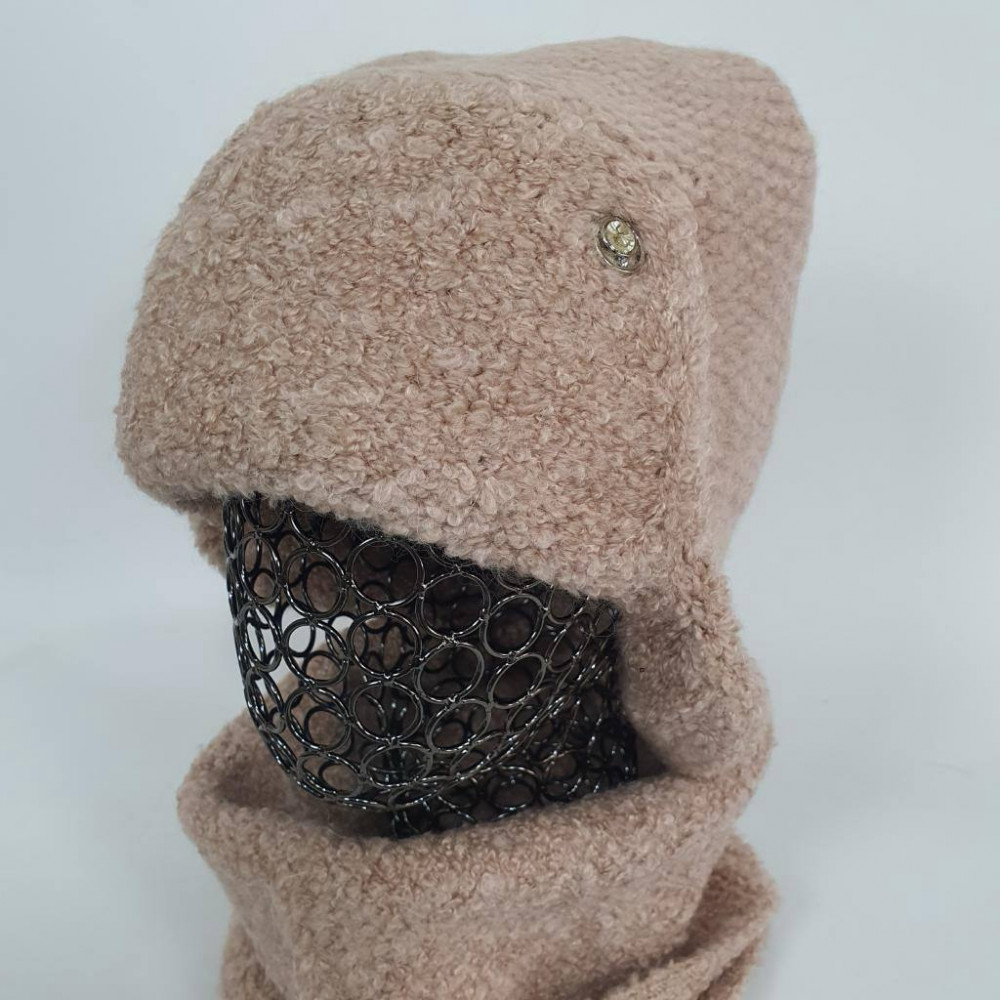 Комплект «Шапка-ушанка и хомут» | Erbika