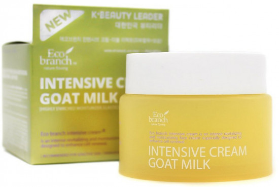 Интенсивный увлажняющий крем для лица с экстрактом козьего молока Intensive Cream Goat Milk K-Beauty Leader