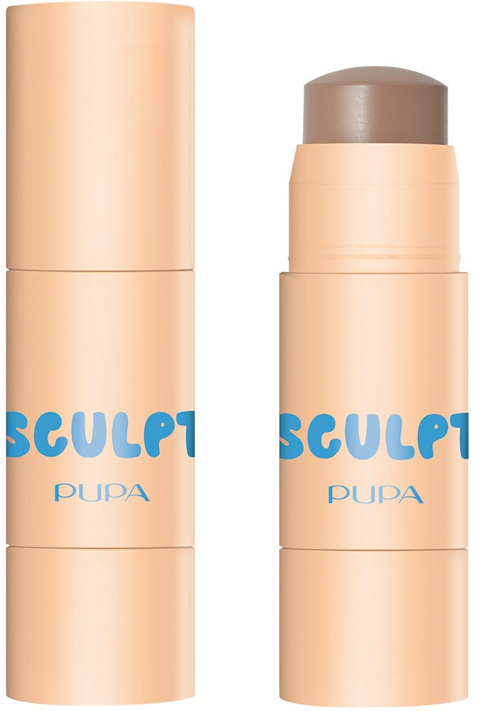 Скульптор для контуринга лица в стике «Sculpt Face Contouring Stick», оттенок 001 Light Skin | #GRWSTICK | Pupa