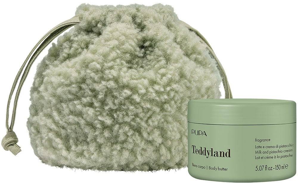 Подарочный набор женский с ароматом молочно-фисташкового крема «Body Butter Milk and Pistachio Cream» | Teddyland | Pupa