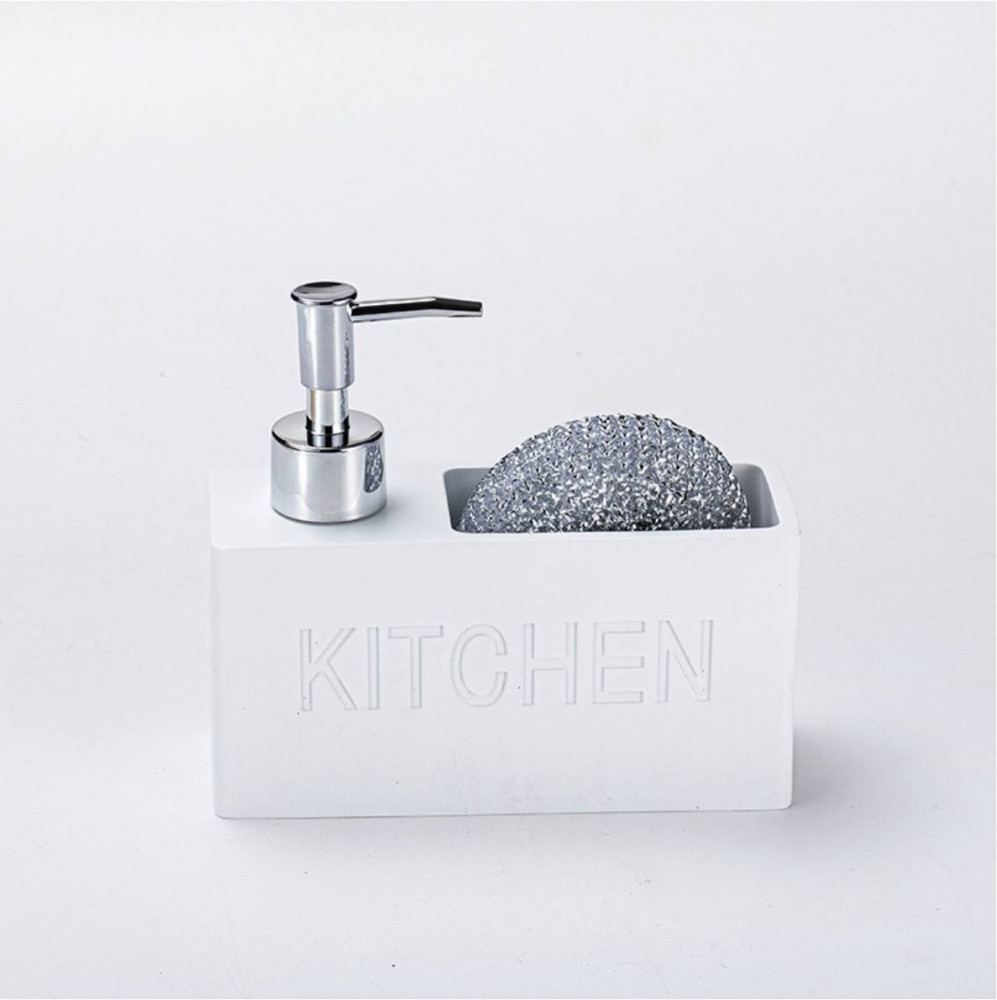 Дозатор для чистящего средства с металлической губкой