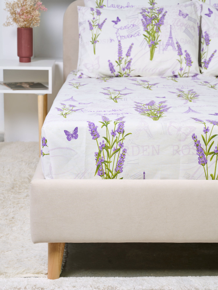 Простыня «Лаванда» | ТексПлюс