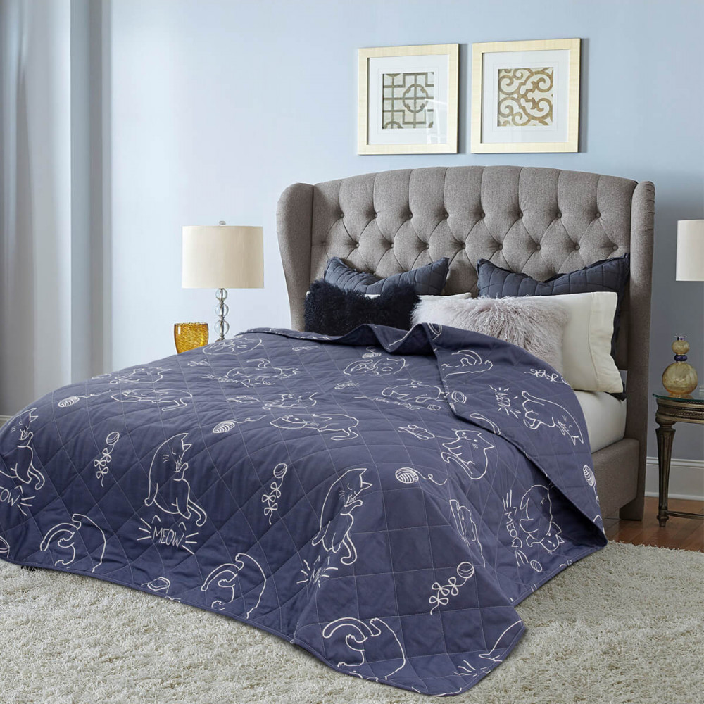 Покрывало «Котики» | ТексПлюс