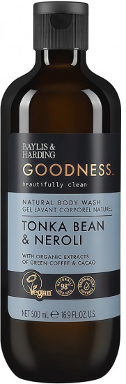 Гель для душа «Tonka Bean & Neroli Natural Body Wash. Бобы тонка и нероли»