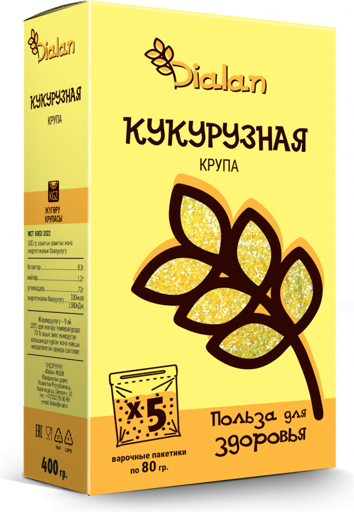 Крупа кукурузная | Dialan