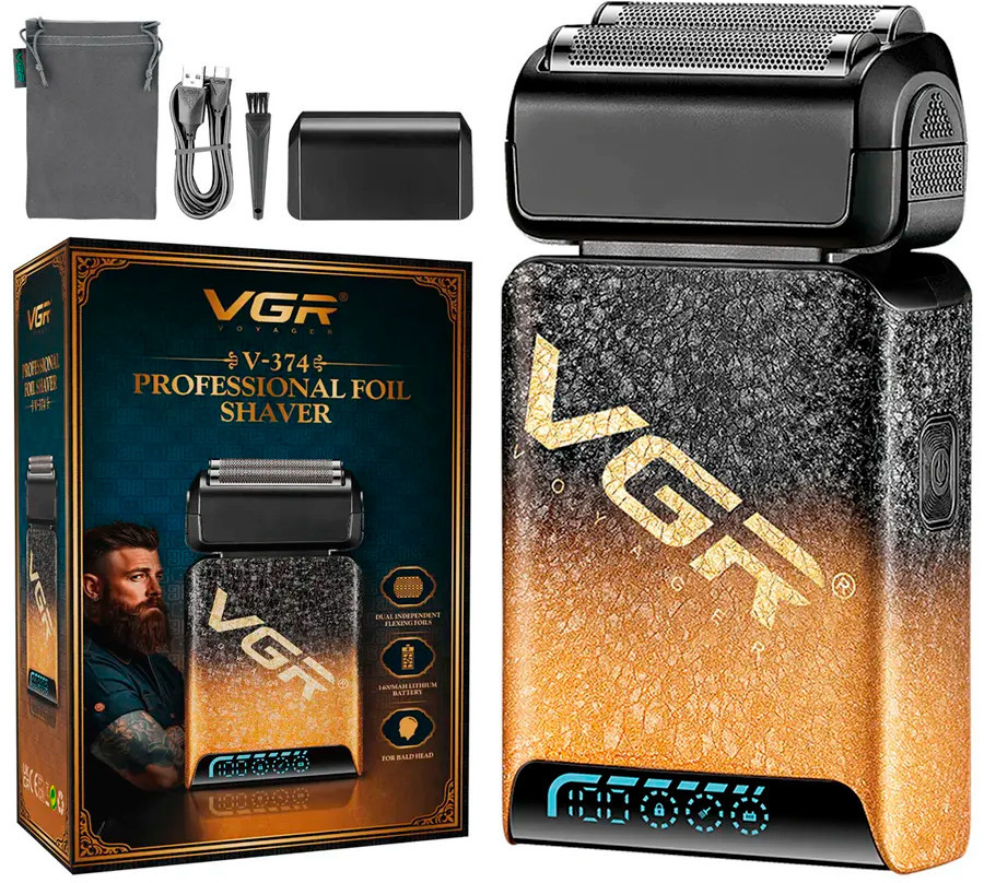 Электробритва мужская шейвер VGR-374 | VGR