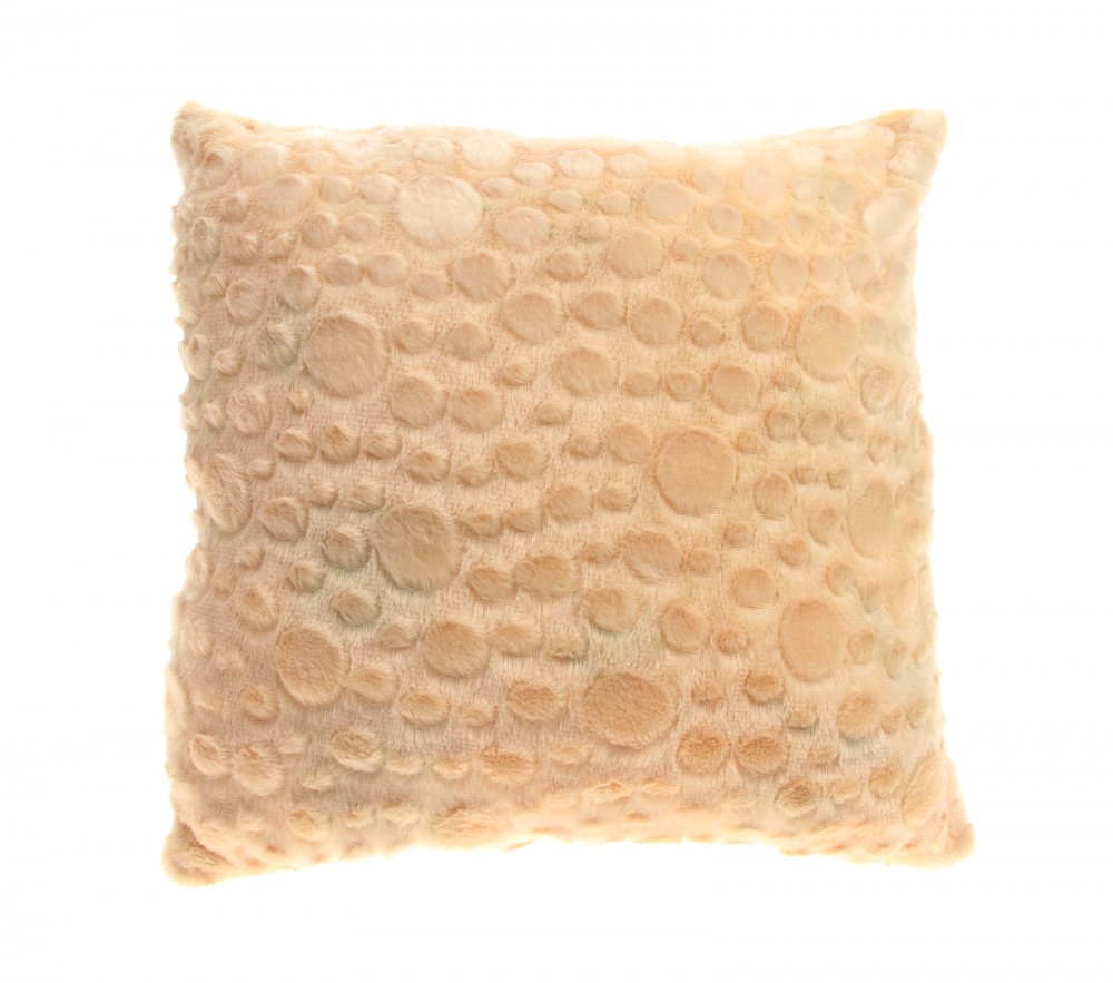 Наволочка меховая «Стоун беж» (50х50 см, искуственный мех) | Этель