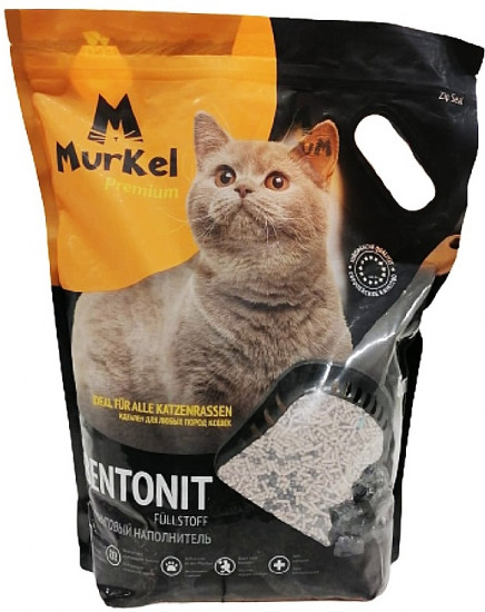 Наполнитель бентонитовый комкующийся Elita «Уголь»