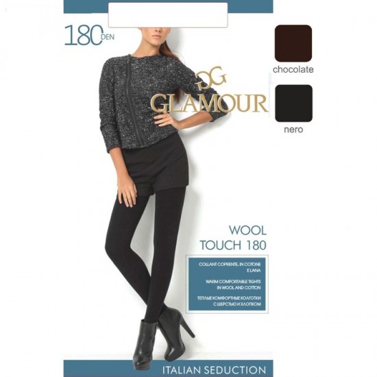 Колготки женские «Wool Touch» (nero, 180 den)