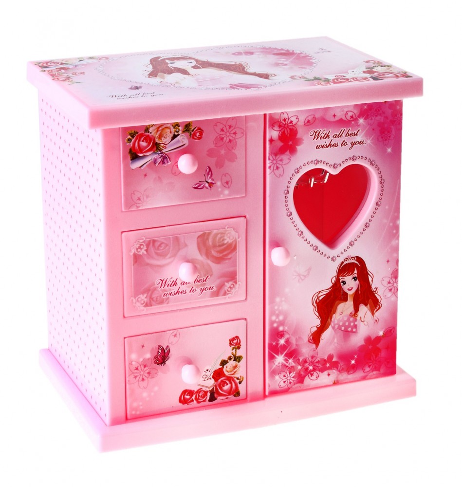 Шкатулка музыкальная «Шкафчик модницы»