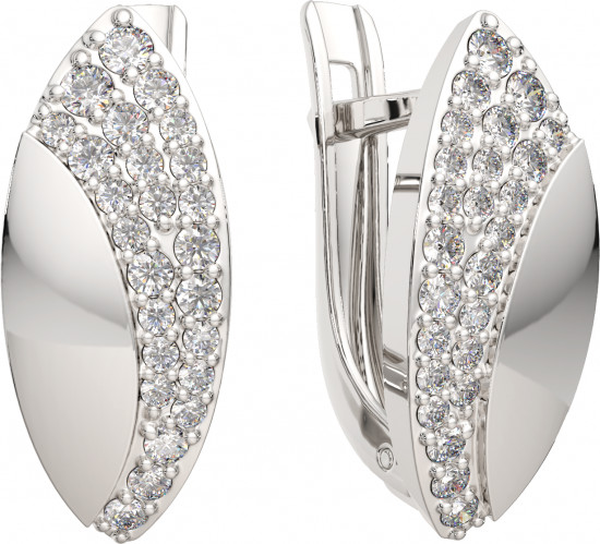 Серьги из серебра
