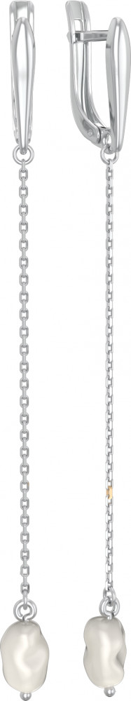 Серьги-цепочки из серебра | Lucente Silver