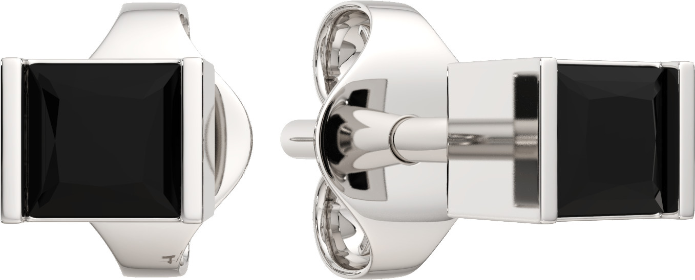 Серьги-пусеты из серебра | Lucente Silver