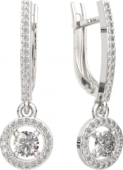 Серьги из серебра
