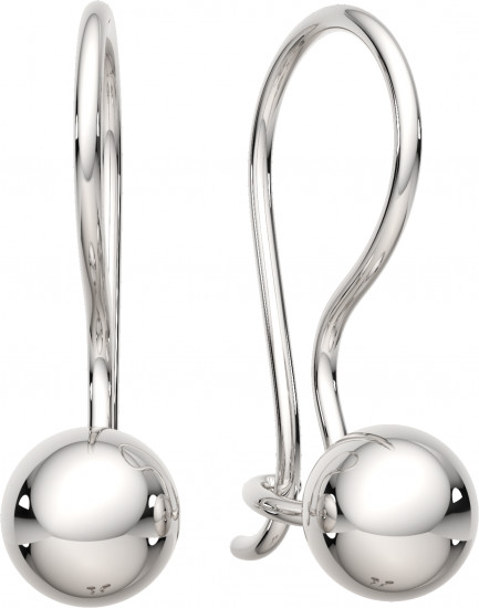 Серьги из серебра