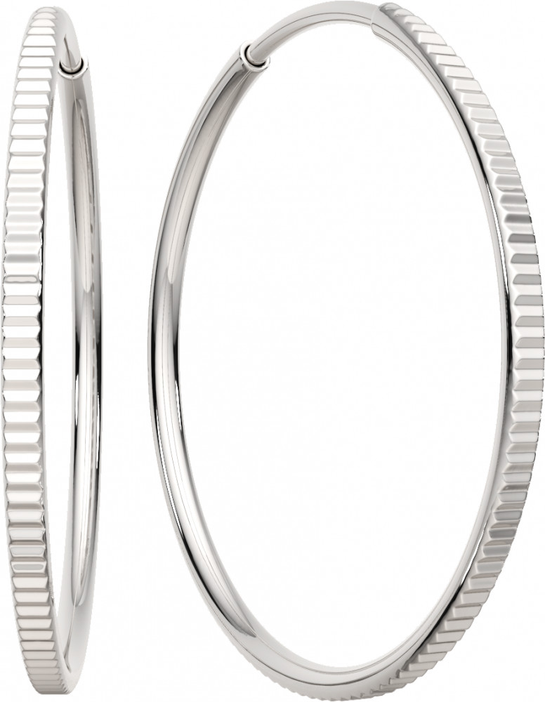 Серьги конго из серебра | Lucente Silver