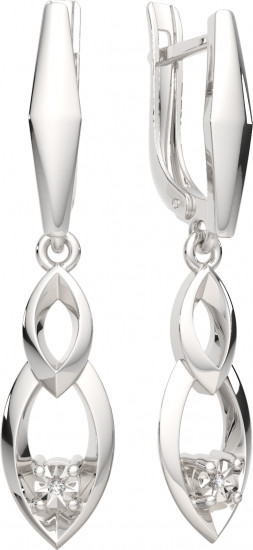 Серьги из серебра