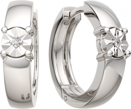 Серьги из серебра