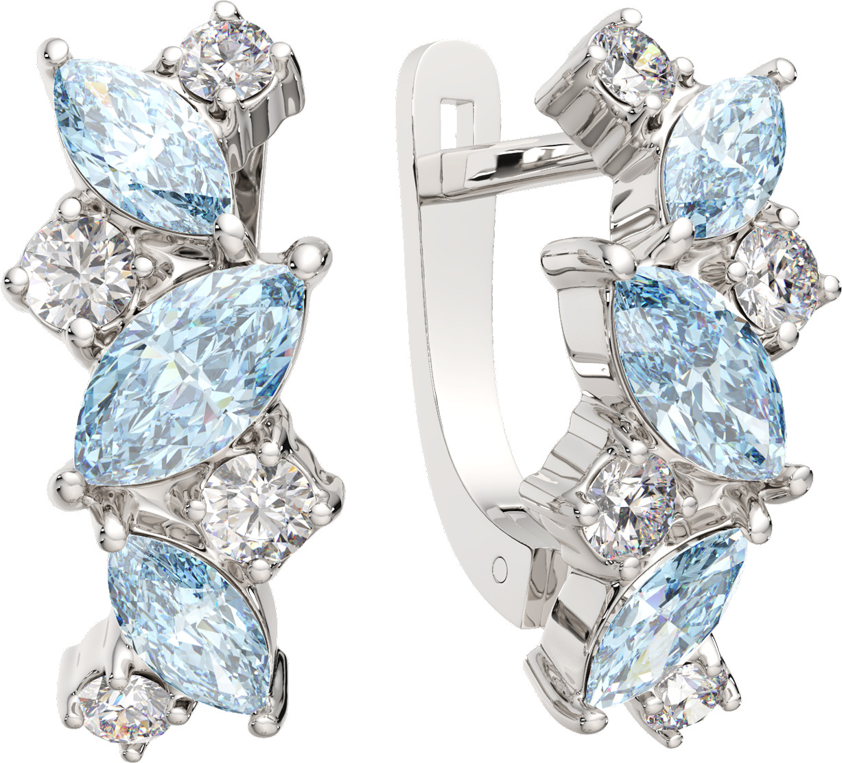 Серьги из серебра | Lucente Silver