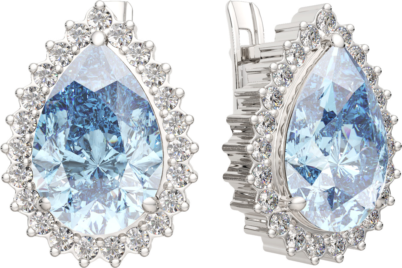 Серьги из серебра | Lucente Silver