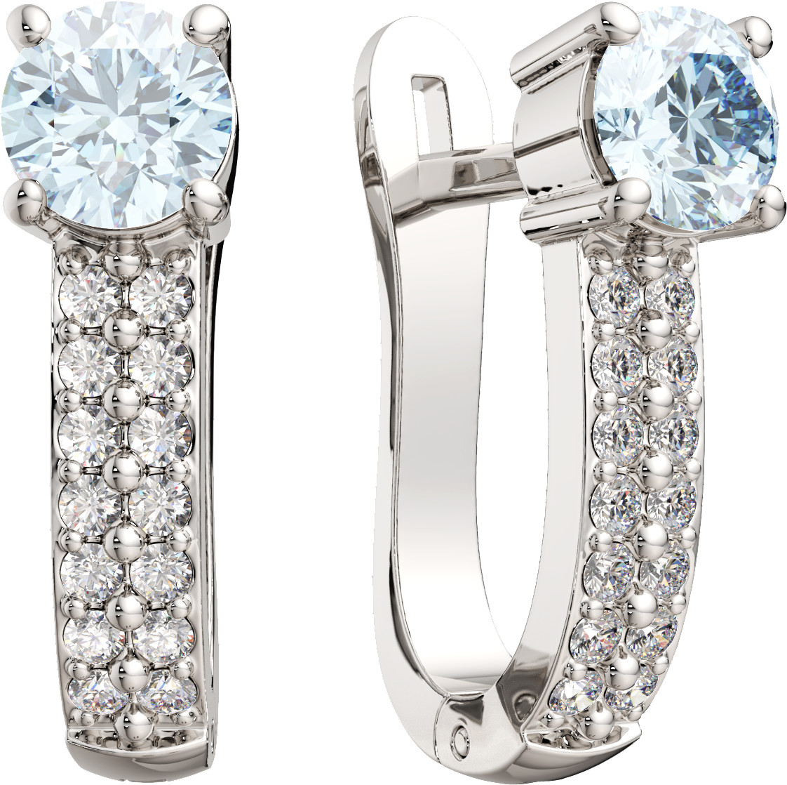 Серьги из серебра | Lucente Silver