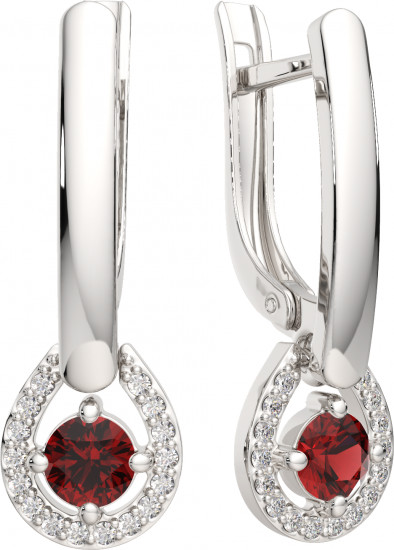 Серьги из серебра